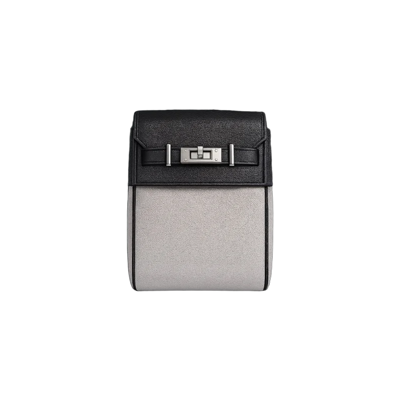 Kelly Two-Tone Leather Shoulder Bag | تصميم فاخر كلاسيكي | باقر ستور العراق