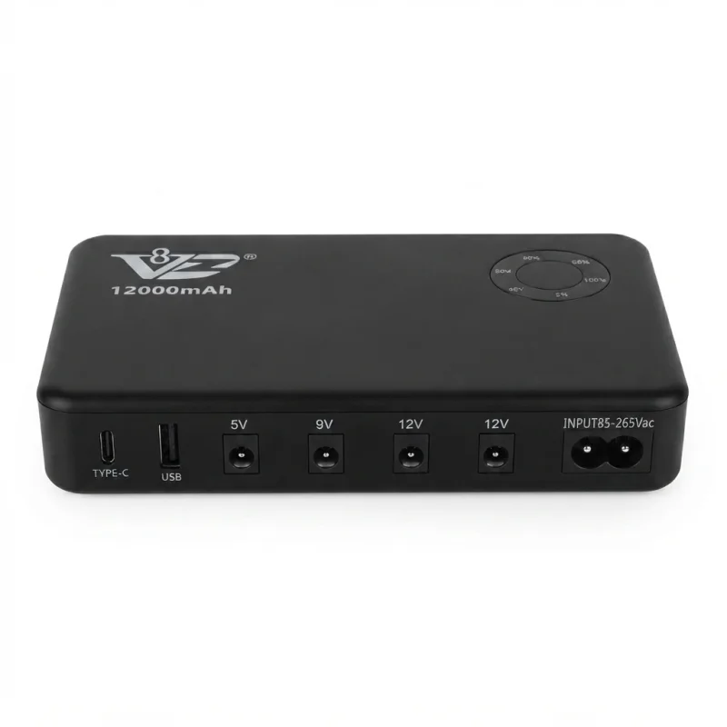 جهاز V8Z VA136PM Mini DC UPS بسعة 12,000mAh