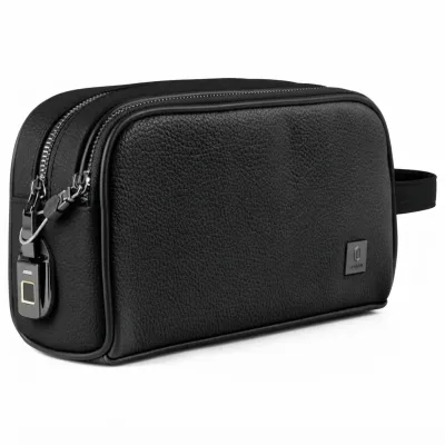 حقيبة WiWU Phantom Fingerprint Lock Pouch Pro بقفل بصمة