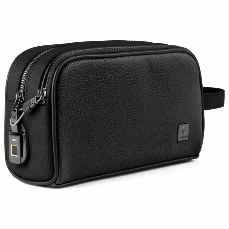 حقيبة WiWU Phantom Fingerprint Lock Pouch Pro بقفل بصمة