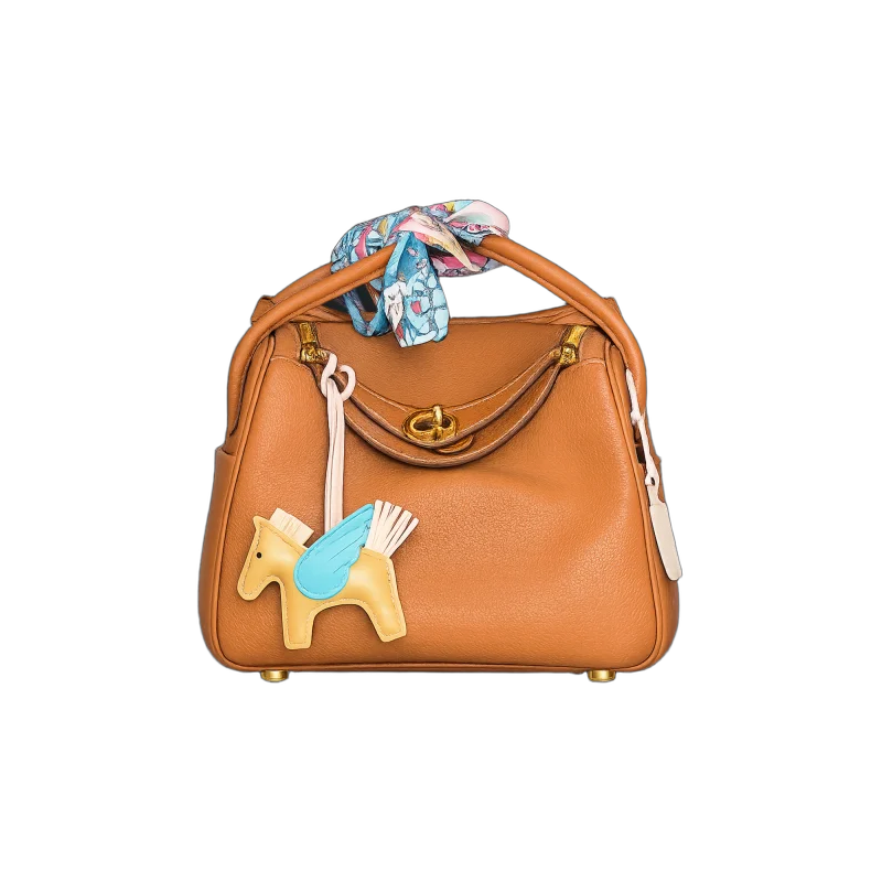 : Lindy Mini Bag – Camel Edition | تصميم فاخر كلاسيكي | باقر ستور العراق
