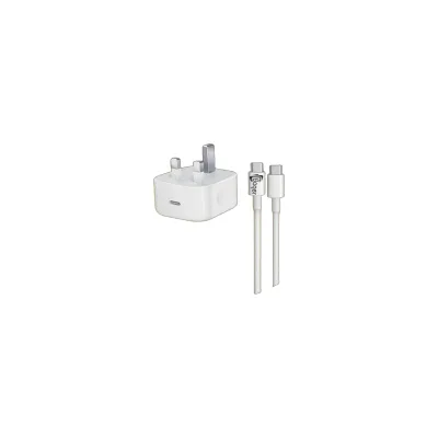 شاحن سريع USB-C بقدرة 40 واط مع كابل (مقبس بريطاني) SKU
