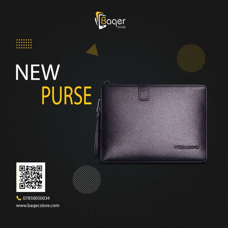 كلتش فاخر بسيط من Ferragamo