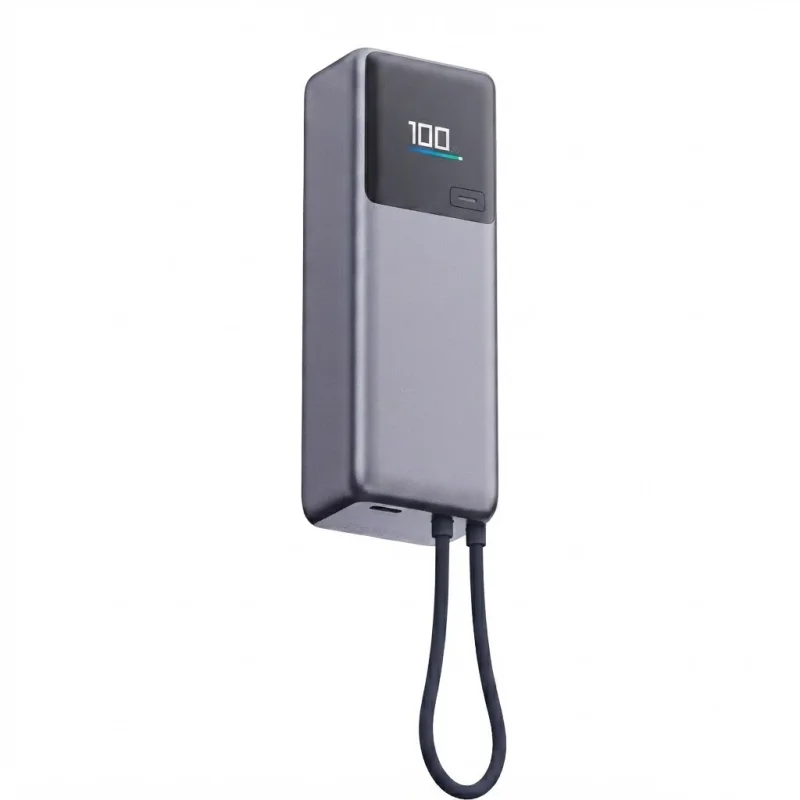 باور بانك شاومي 165 واط 10000mAh مع كابل مدمج