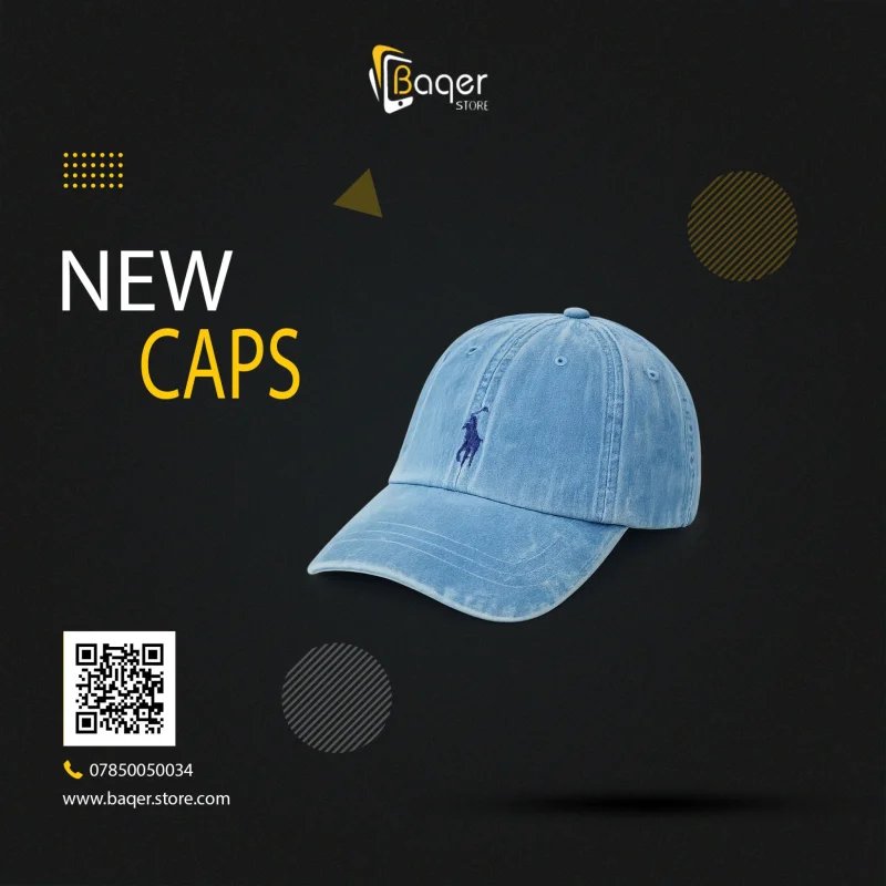 قبعة Polo Ralph Lauren زرقاء