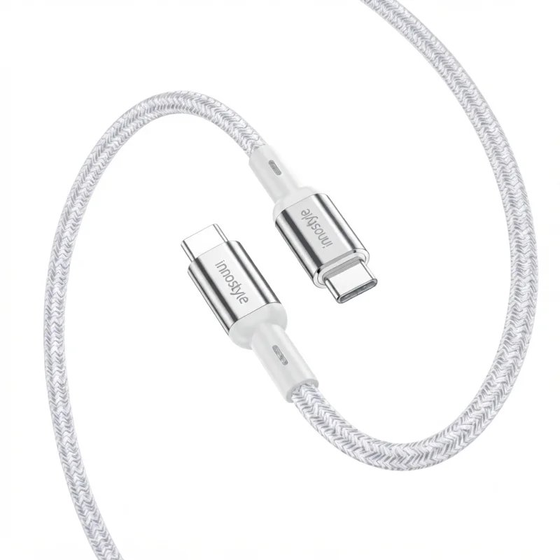 كيبل Innostyle PowerFlex Ultra USB-C to USB-C 100W – 1.5 متر