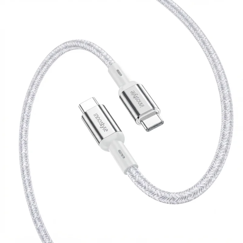 كيبل Innostyle PowerFlex Ultra USB-C to USB-C 100W – 1.5 متر