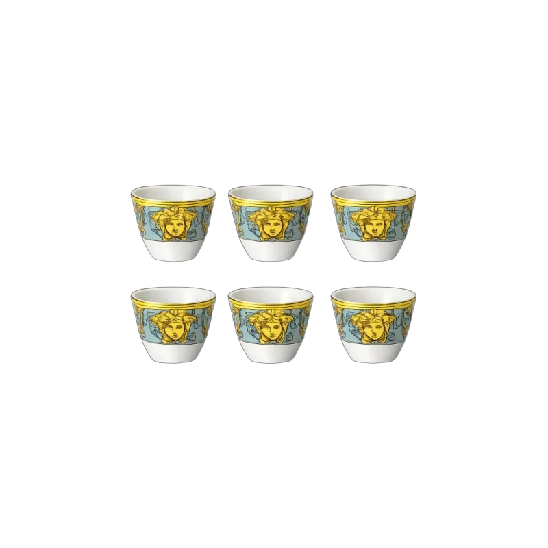 Luxury Medusa Espresso Cup Set | تصميم فاخر كلاسيكي | باقر ستور العراق