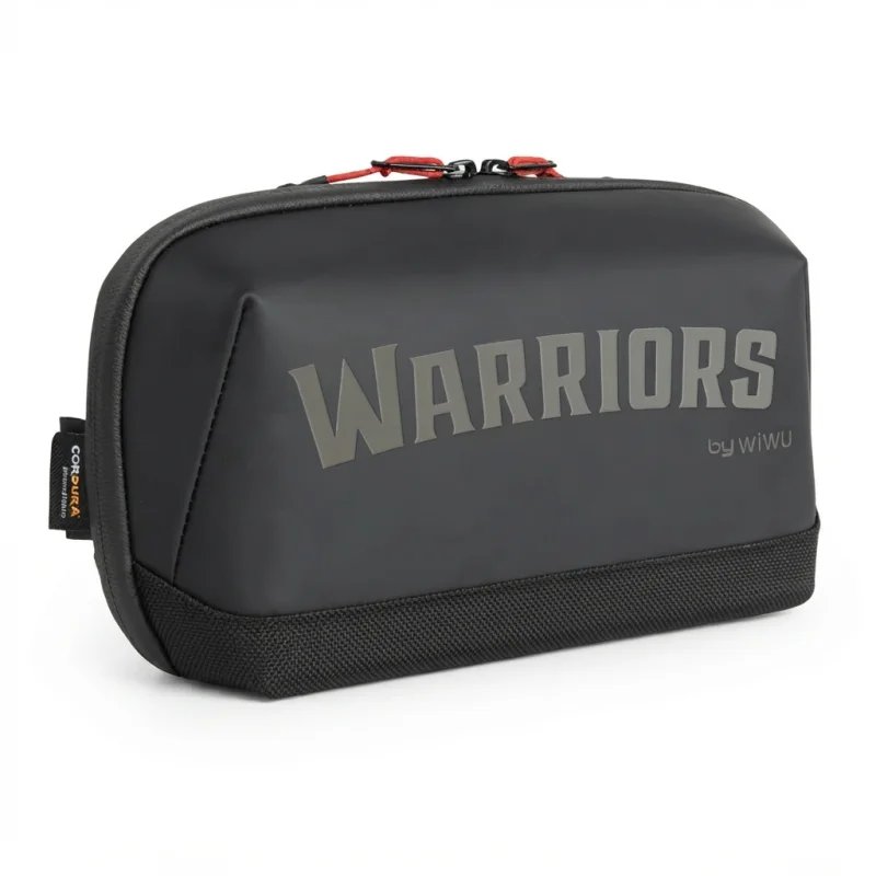حقيبة WiWU Warriors Tech Pouch X Pro لتنظيم الإكسسوارات الإلكترونية – أسود