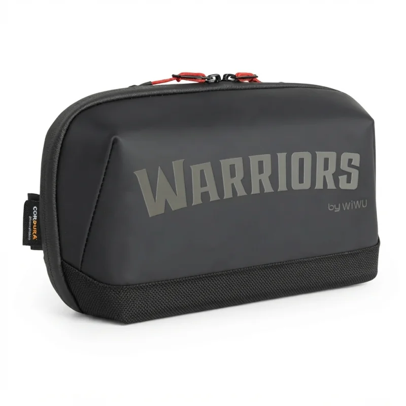 حقيبة WiWU Warriors Tech Pouch X Pro لتنظيم الإكسسوارات الإلكترونية – أسود